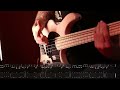 TesseracT - Cages // Bass Cover + TABS // Dingwall NG2 + Quad Cortex