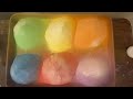 ASMR Baking Soda Crush - Colorful Balls