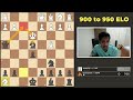 The Opening Mistake You're Probably Making in Chess | Chess Rating Climb 900 to 1000 ELO