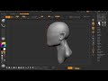 Sculpting a Base head from scratch in Zbrush 4r8 | beginners tutorial
