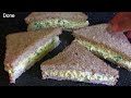 Egg Mayonnaise Sandwich Recipe / Breakfast Recipes