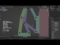 Mechanical Rigging in blender | 6 bar mechanism