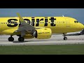 [4K] PLANE SPOTTING Spirit Airlines Day FT. LAUDERDALE HOLLYWOOD INTERNATIONAL AIRPORT (FLL) 10/1/20