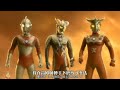 Ultraseven, Ultraman Leo, Ultraman Jack and Ultraman Zero