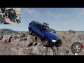 BeamNG Drive - Toyota Land Cruiser J80 | OFF-ROAD [Steering wheel gameplay]