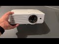 Golf Simulator Build Install & Initial Review Of The Optoma GT1080HDR Short Throw Projector