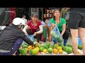 Harvesting Ripe Papaya Fruit Goes To Countryside Market Sell - Cooking Papaya | Free Bushcraft