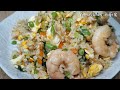 虾仁蛋炒饭 | How to make Easy Shrimp egg fried rice | Chinese fried rice recipe | 简单一锅搞定 | 中式炒饭