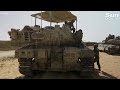 Moment Israeli tanks storm into Rafah and crush 'I love Gaza' sign in fight to ‘eliminate Hamas’
