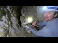 SCREAMER IN THE WALL! - Metal Detecting Gold in an Abandoned Mine!