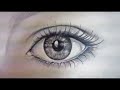 How To Draw An Eye, Time Lapse |  Learn To Draw a Realistic Eye with Pencil