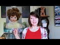 PORCELAIN DOLL REPAINT PROJECT - PART THREE / Repainting a porcelain doll's face with soft pastels
