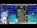 Suisei takes Tetris 99 to the next level [Hololive]