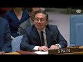 Intervención del ministro Albares en el Consejo de Seguridad de la ONU - 18 de abril de 2024