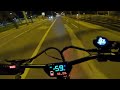 NIGHT RIDE ON ANGWATT T1 ELECTRIC SCOOTER