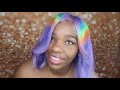 #31 How to Color Hair Holographic WITHOUT Staining the lace using AFFORDABLE 613 WIG UNDER $100