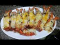 Baked Lobster with Garlic, Butter and Cheese | Baby Lobster Recipe | Seafood Recipe