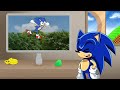THE REAL SONIC FRONTIERS!! Sonic Reacts Sonic Frontiers of Pain by Piemations