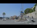 4K Scenic Drive in Cote d'Azur (French Riviera) Menton - Monaco - A8