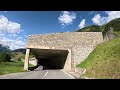 Lukmanier Pass, Switzerland 🇨🇭 Driving from the top of the Lukmanier Pass to Disentis/Mustér