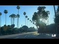 | 4K | Hollywood Hills to Beverly Hills during Golden Hour | Los Angeles | Relaxing ASMR | 2023