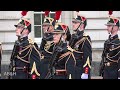 1st Day French Garde Républicaine at Buckingham Palace Changing of the Guard Entente Cordiale