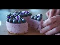 No Bake Blueberry Cheesecake Recipe from Top Japanese Pastry Chef