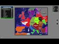 Territorial.io - EUROPE MAP 450 PLAYERS BATTLE ROYALE / FFA - TIMELAPSE #4