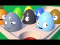MEOW MEOW KITTY GAMES - all episodes about  eggs - compilation  - cartoon