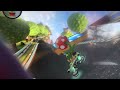 Mario Cart 8 Flower Cup Grand Prix Track Gameplay