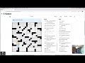 Sunday, June 30th - New York Times crossword puzzle live solve