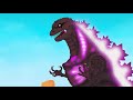 EVOLUTION of SHIN GODZILLA: Size Comparison | GODZILLA CARTOON