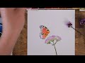 Paint A Beautiful Watercolour Butterfly!