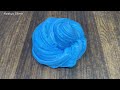 BLUE vs PURPLE I Mixing random into Glossy Slime I  Satisfying Slime #743
