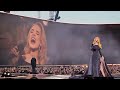 Adele's entrance on stage in Munich | August 2, 2024