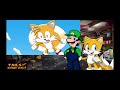 Tails Reacts to Tails Vs Luigi animation Multiverse wars ft Luigi