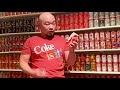 He has 11,000 DIFFERENT Coke Cans - Guinness World Records