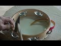 The process of making a tambourine.Japan's only tambourine factory that makes percussion instruments