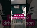 First ever automatic driving lesson #drivingschool #auto #bmw #audi