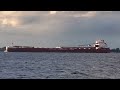 Canadian 🇨🇦 bulk Self unloader CSL Assiniboine Cape Vincent, NY 9/7/24 vid 2 of 2