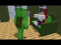 Banana Kid Life Cycle with JJ and Mikey - from Birth to Adult - Maizen Minecraft Animation