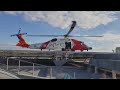 US Coast Guard lands on Johns Hopkins All Children's Hospital