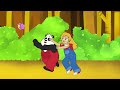 Goldilocks And The Panda Family | English Fairy Tales And Stories