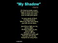 My Shadow - Keane (COVER) by Kobin Kago