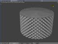 Knurled Surface Blender 2.5 Workflow