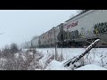 ACU & KCS | CP 7059 leads 319 near Fernie, BC