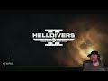 HELLDIVERS 2 INTRO AND BASIC TRAINING REACTION