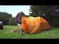 SOLO Camping in HUGE Tent - Dog