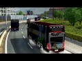 Euro Truck Simulator 2 Bus trip to Gdansk with Marcopolo Paradiso G7 1800 DD p1