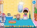 My Little Sister's first day at Daycare  Part 1-  Toca Life World